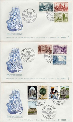 Lussemburgo 667 3 fdc - lussemburgo,