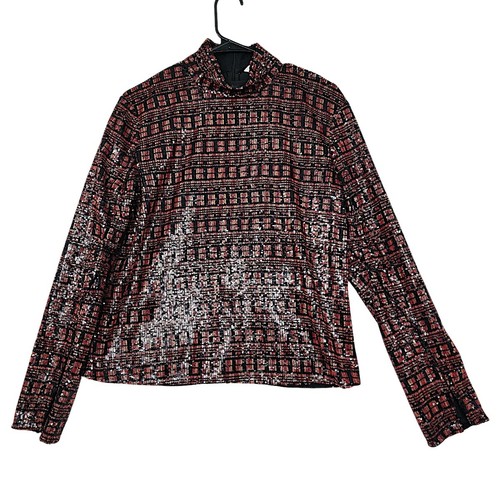 Top paillettes zara - top,