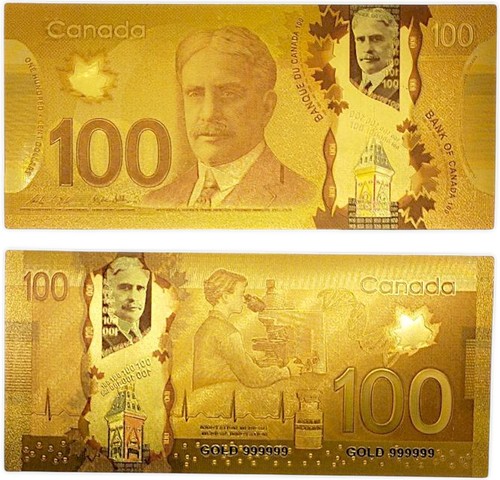 Banconota 100 dollari - banconota, canadesi