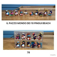 Pingui beach sorpresine kinder serie completa lotto