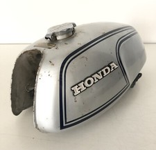 SERBATOIO CARBURANTE BENZINA HONDA CB350 FOUR ANNI 70 CPL DI TAPPO E RUBINETTO