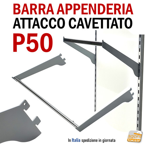 Barra appenderia attacco - barra,