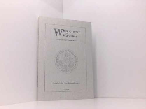 Widersprechen und widerstehen - widersprechen,