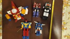 Lotto di 5 Robot Giocattoli