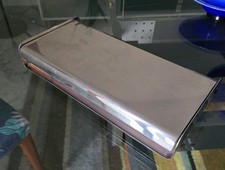 ENZO MARI DANESE MILANO 1960 CITERA BOX PORTA OGGETTI ACCIAIO E LEGNO