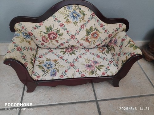 Divano bambola vintage in - da,