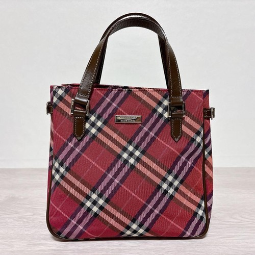 Burberry blue label mini borsa - label,