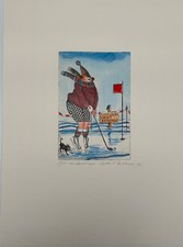 Incisione Colorata 1988 Walter