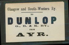 GLASGOW & SOUTH WESTERN