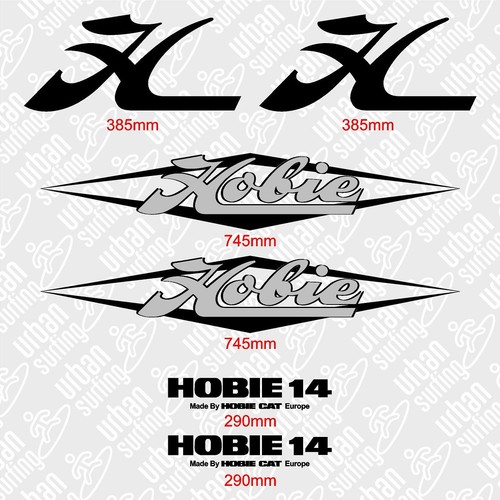Hobie decalcomanie complete - 14,