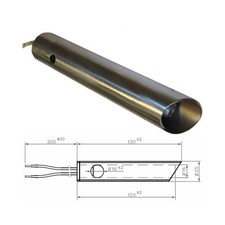 Resistenza Candeletta Stufa a Pellet 16mm 350W l.120mm Anselmo Cola Ferroli
