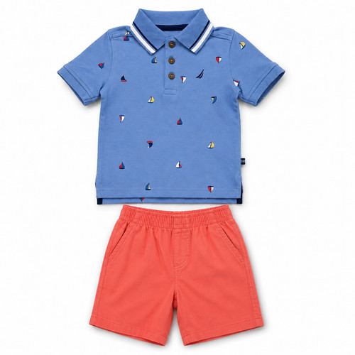 Polo corta nautica - polo, ragazzo