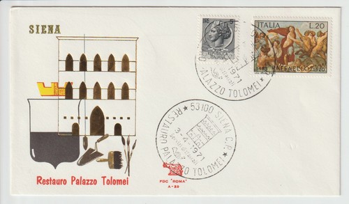 Siena 1971 busta con - busta,