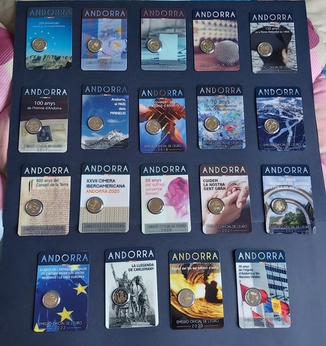 Euro commemorativi andorra - 2,