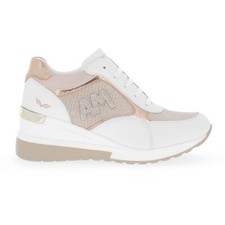 Armata di Mare Scarpe Donna Sneakers Casual in Ecopelle con la Zeppa AMD SS31H15