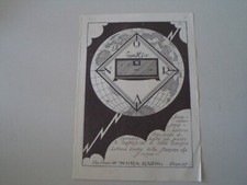 advertising Pubblicità 1929 RADIO NORA TIPO K5 W - ROMA VIA PIAVE