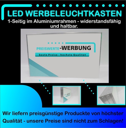 Pubblicità led alluminio - in,