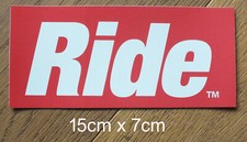 Adesivo Ride Snowboard