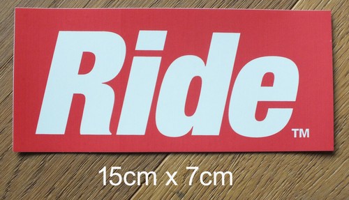 Adesivo ride snowboard - adesivo,
