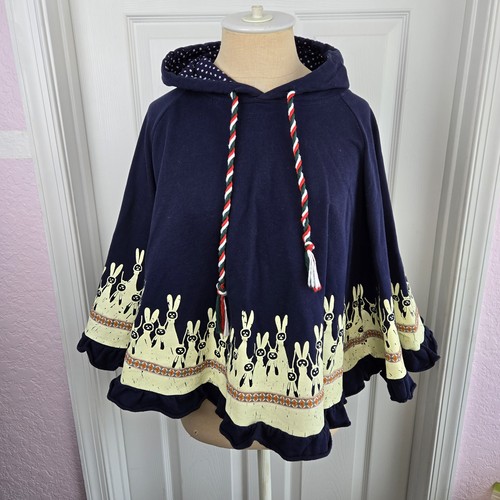 Poncho con cappuccio yue - cappuccio, ran