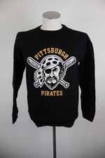 MAJESTIC PITTSBURG PIRATES MLB FELPA MAGLIA SPORT BASEBALL UOMO S VINTAGE MAN