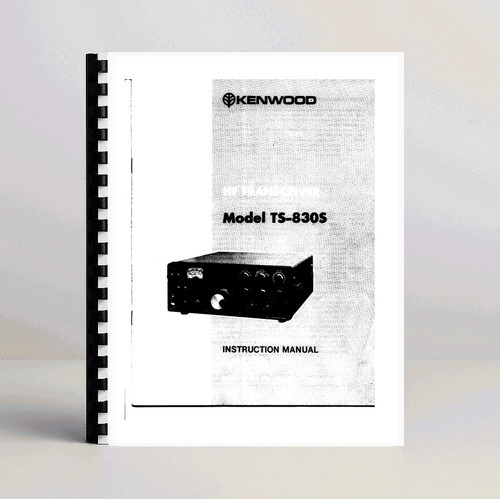 Kenwood 830s manuale di - kenwood, ts-830s