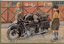 IBG BMW R12 con Sidecar 1/35