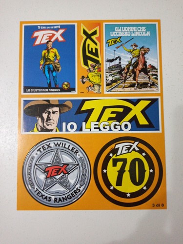 Adesivi foglio 8 - 3, tex