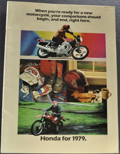 Brochure moto honda - moto,