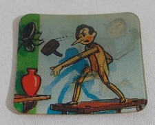 74966 182/tt Figurina animata prismatica FORMAGGINO MIO - serie Pinocchio