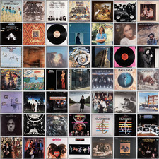 K-M 60s 70s 80s CLASSIC ROCK FOLK POP Vinyl Records YOU PICK See Multiple Photos