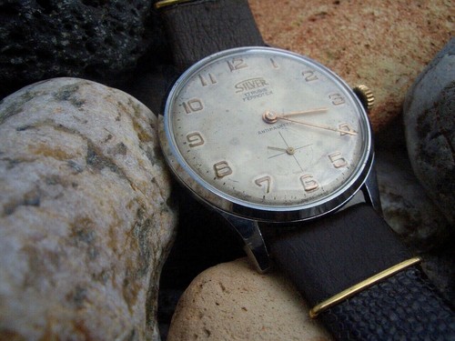 Eta 1120 silver watch - 1120,