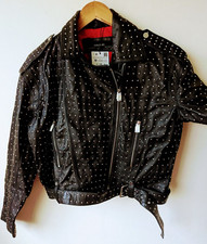 Giacca biker ZARA borchiata