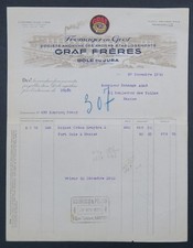 Fattura 1930 formaggio