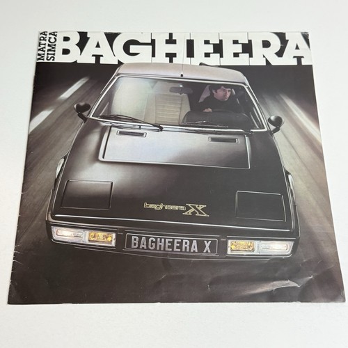 Matra simca bagheera 12p - bagheera,