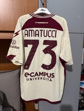 Maglia Salernitana Away Kit Shirt Amatucci #73 2024/25 Zeus - Taglia L