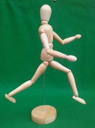 Manichino uomo legno - in,
