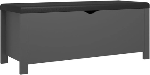 Contenitore con cuscino grigio - con,