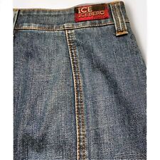 Gonna in jeans alta qualità Iceberg originale Made in Italy 
