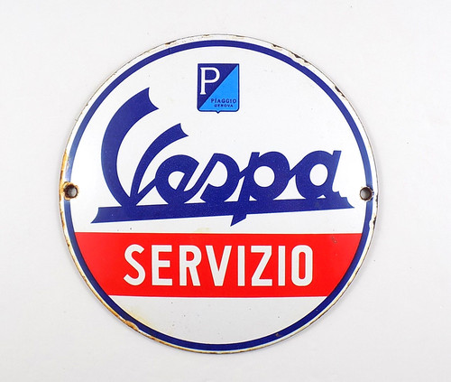 Vintage vespa servizio - vintage,