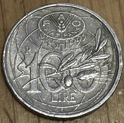 Repubblica italiana 100 - 100, lire