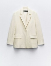 Blazer donna Zara testurizzato