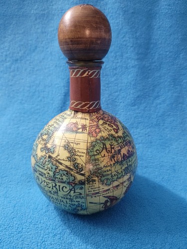 Decanter vintage pelle