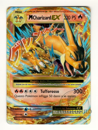 Charizard evo 13 - m, ex