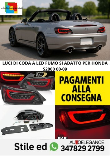 Fari posteriori led fumo - a,