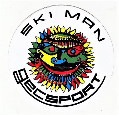 Adesivo ski man gecsport - ski,