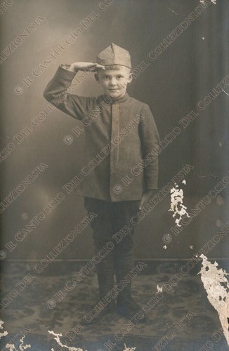 1916 ritratto bambino - ritratto, soldato