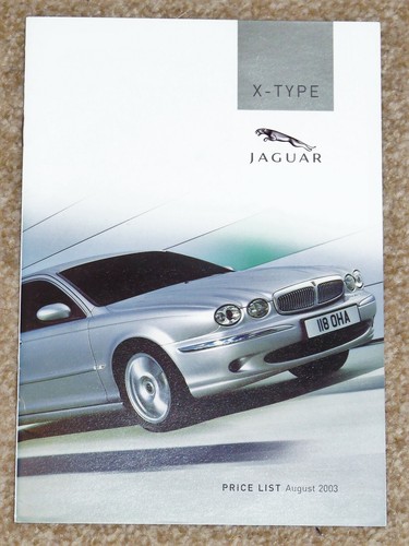 Listino prezzi jaguar - jaguar, type