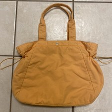 Borsa Lululemon Side Cinch Shopper Palestra Yoga Tote Bag Arancione Pallido 15”x13” 18L