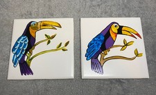 Piastrelle ceramica uccellino